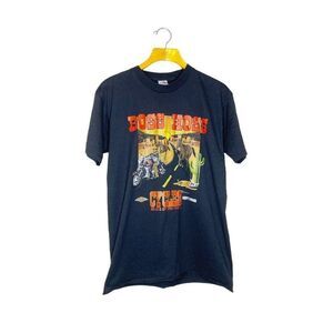 Vintage Boss Hoss Cycles T-Shirt L Large Black Motorcycles Biker Crew Neck Y2K